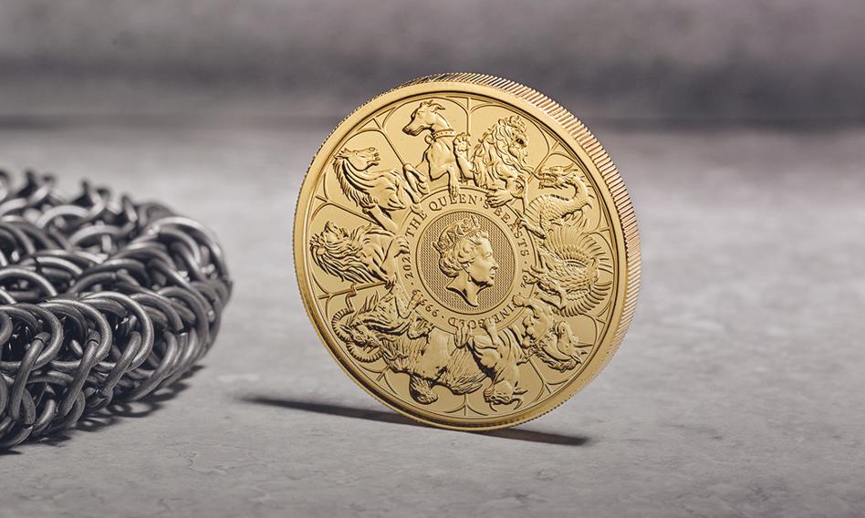10 tys., 20 cm, 10 kg czystego złota – największa moneta w historii Wielkiej Brytanii