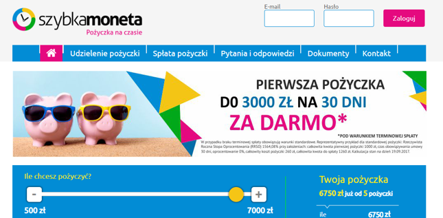 Szybka Moneta – jakie warunki pożyczki?