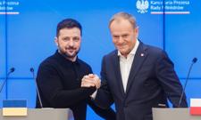 "Nikt i nic nie złamie Ukrainy". Tusk po rozmowie z Zełenskim gwarantuje pełne wsparcie