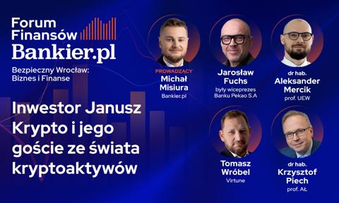 Cykle bitcoina, krypto-klincz w USA i polska "biała plama". Eksperci "Janusza Krypto" na Forum Finansów