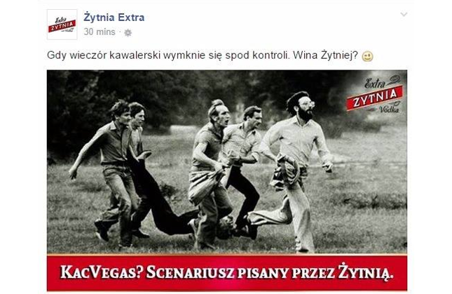 Niefortunny wpis na profilu marki Polmosu