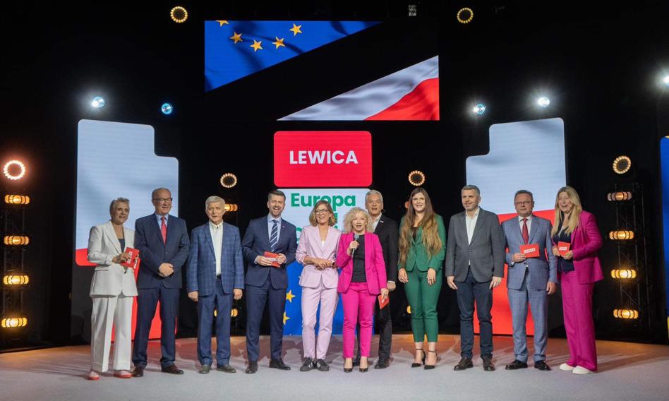 Lewica ogłosiła program do PE: prawa pracownicze, Karta Praw Kobiet, Europejski Fundusz Mieszkaniowy