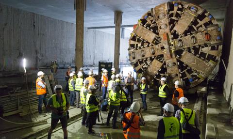 Zakończyło się drążenie ostatniego tunelu metra w Warszawie na Bródnie