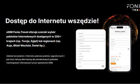 FONIA Travel. Lider rozwiązań eSIM dla podróżujących