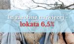 Ta lokata pozostaje bezkonkurencyjna. Bank wita klientów oprocentowaniem 6,5%