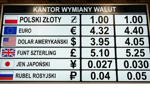 To był dobry rok dla złotego. Euro potaniało trzeci rok z rzędu
