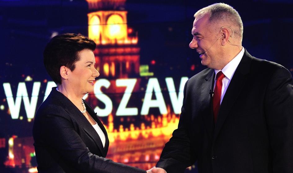 Najważniejsza debata tych wyborów: Gronkiewicz-Waltz kontra Sasin