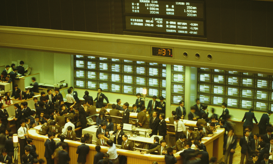 Silny jen wtrząsnął japońską giełdą