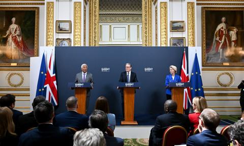 "Otwieramy nowy rozdział". Pierwszy szczyt UE-Wielka Brytania od brexitu