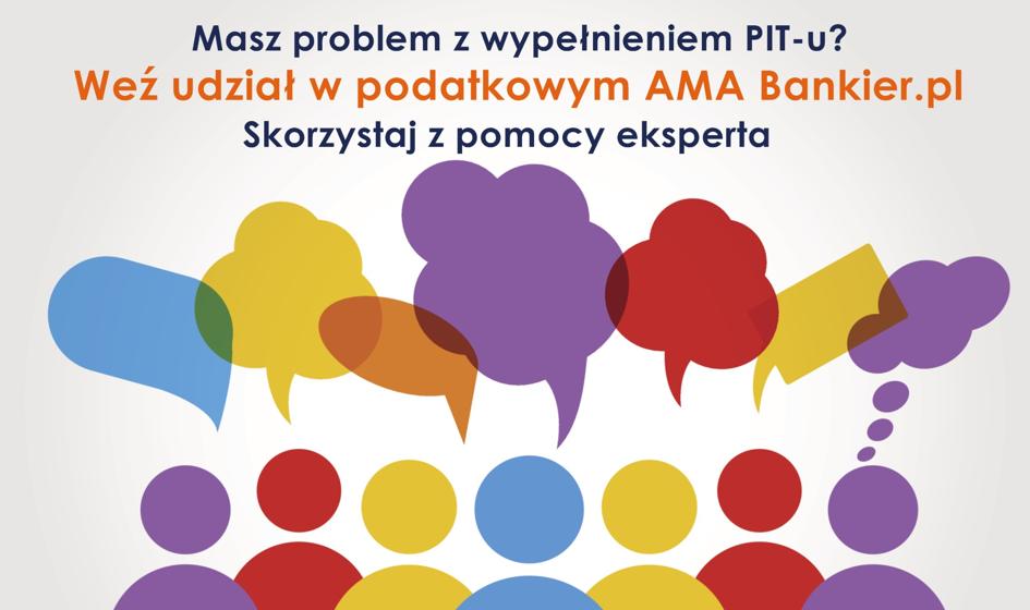 Problem z rozliczeniem PIT-u? Weź udział w podatkowym AMA Bankier.pl