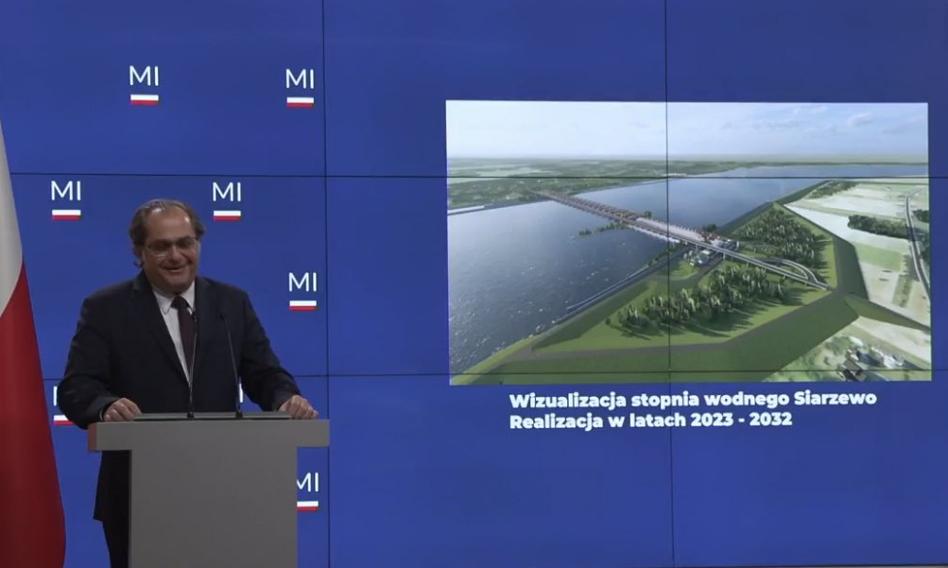 Rząd zdecydował o wybudowaniu stopnia na Wiśle w Siarzewie