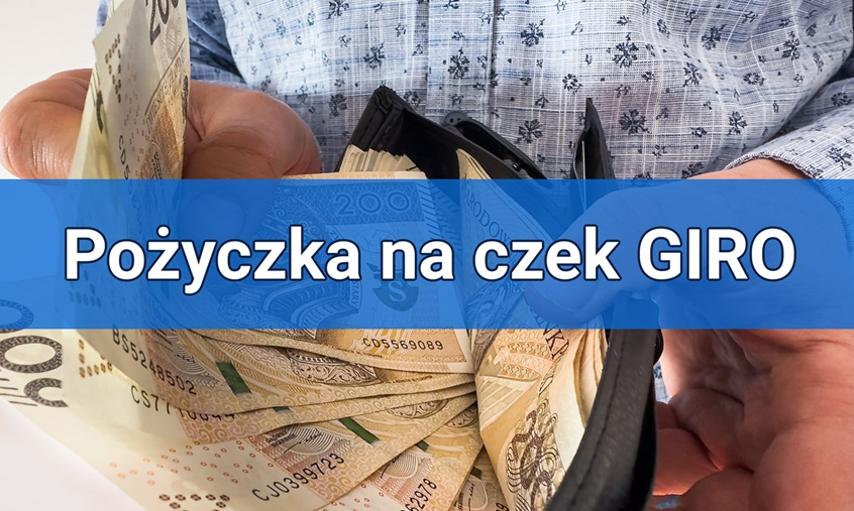 Pożyczka na czek GIRO z odbiorem na poczcie — na czym to polega?