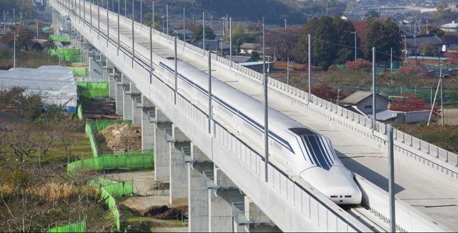 Pociąg Maglev, Japonia