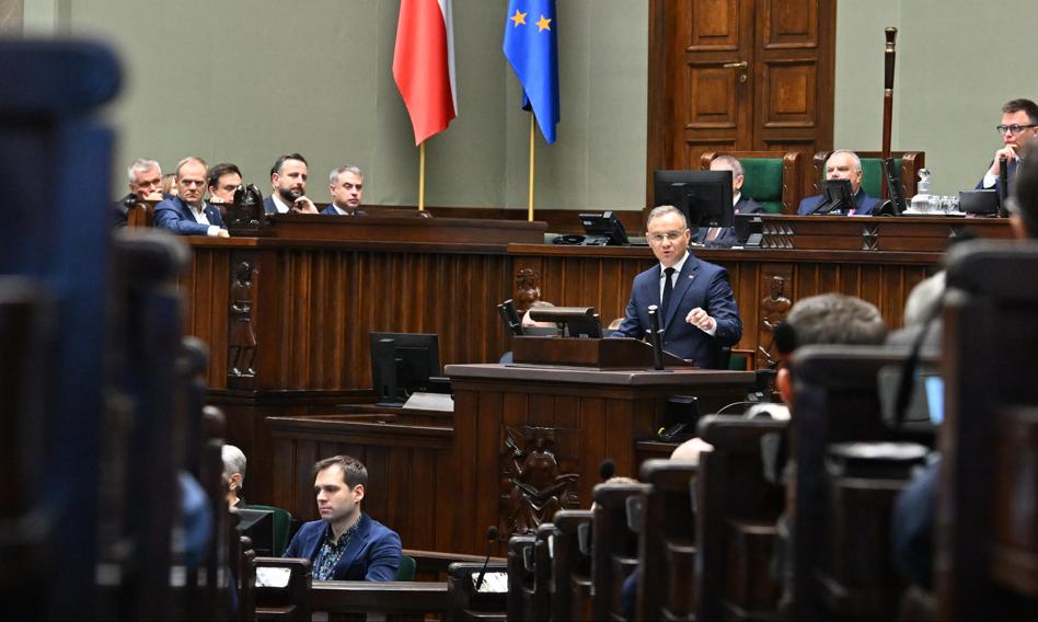Ostre orędzie prezydenta w Sejmie. Skrytykował rząd Tuska w rok po wyborach