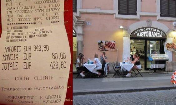 430 euro za spaghetti i wodę. Japońskie turystki naciągnięte w Rzymie