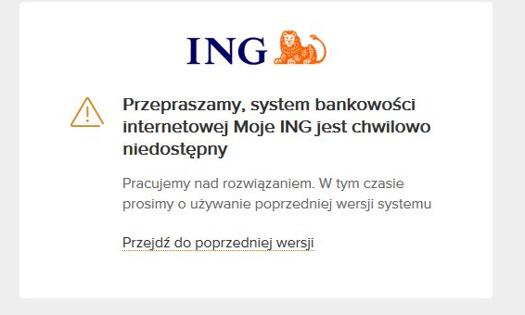 Problemy z logowaniem do ING Banku Śląskiego - Bankier.pl