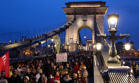 Protest na Węgrzech. Uczestnicy chcą dymisji prezydent Katalin Novak