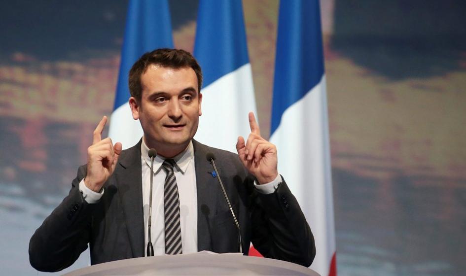 Florian Philippot, prawa ręka Le Pen, odszedł z Frontu Narodowego