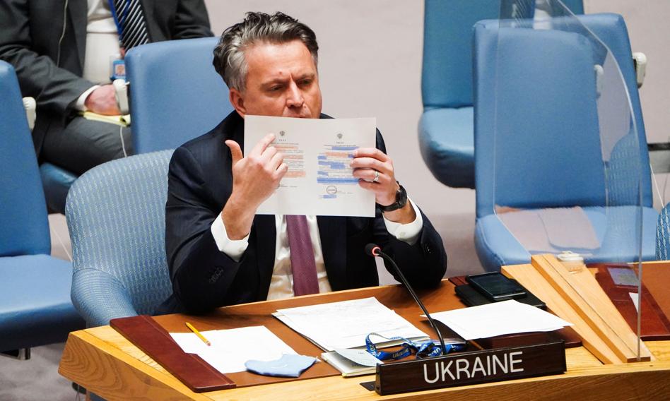 Ambasador Ukrainy: Kreml skopiował "słowo po słowie" dekret wydany po inwazji na Gruzję w 2008 r.