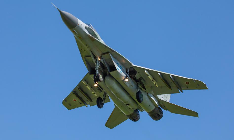 Kolejny rosyjski MiG nad Bałtykiem. Przechwyciły go polskie myśliwce