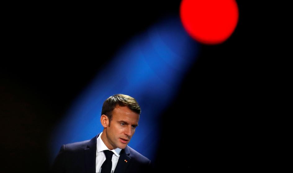 Macron ogłosił rozwiązanie propalestyńskiej organizacji