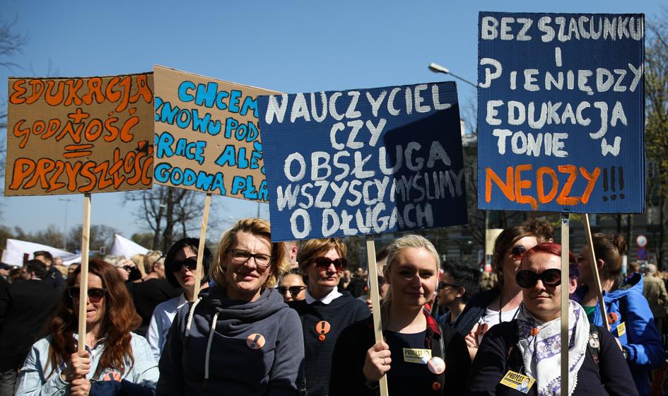 ZNP: W sobotę protest nauczycieli i pracowników oświaty