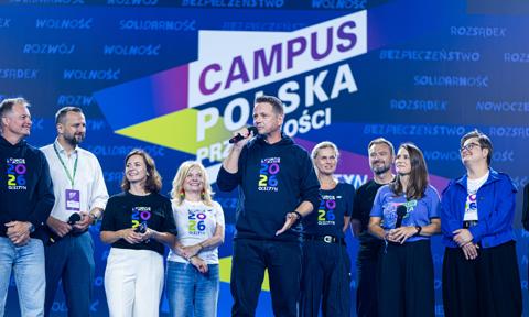 Trzaskowski otworzył Campus Polska Przyszłości. „Jest przede wszystkim dla młodych ludzi”