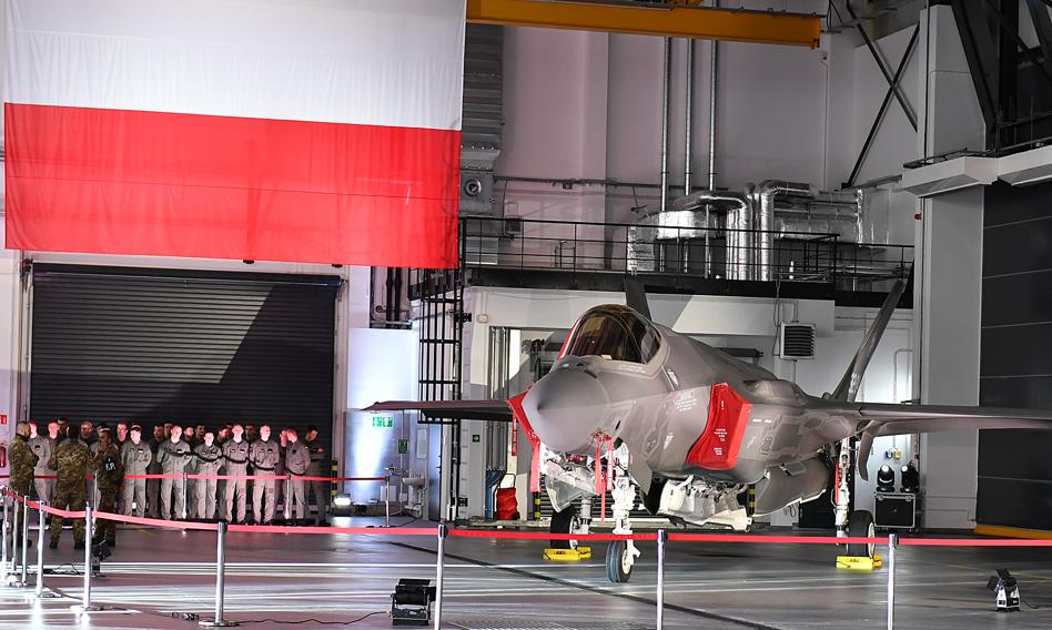 Zaprezentowano pierwszy myśliwiec piątej generacji dla Polski, F-35 Husarz