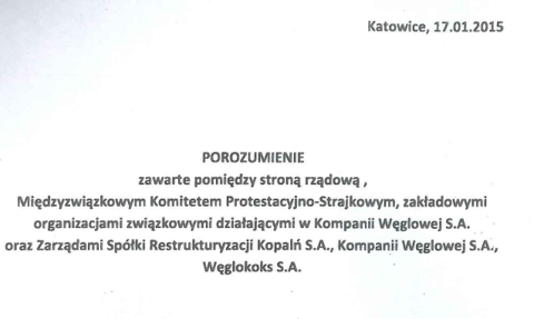 Likwidacji kopalń nie będzie. Górnicy dostali gwarancję zatrudnienia