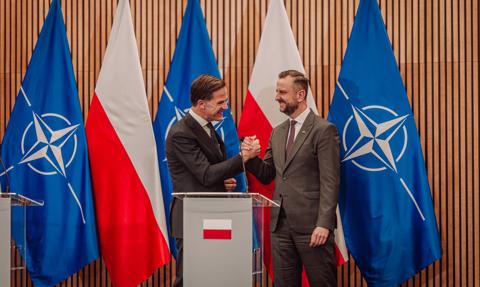Rutte w Orzyszu: NATO gotowe, by bronić naszego bezpieczeństwa
