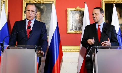 Ławrow: zrzucanie winy za podsłuchy w Polsce na Rosję to odwracanie uwagi