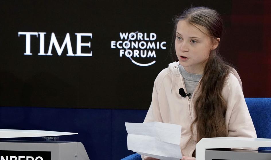 Greta Thunberg w Davos: Nie zrobiono nic dla klimatu