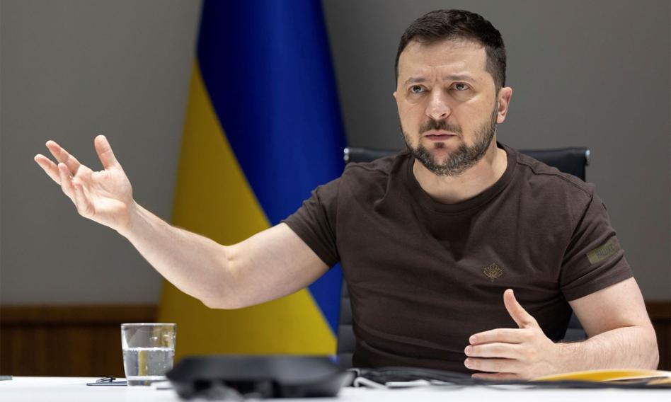 Zełenski rozmawiał z dyrektor MFW o pomocy finansowej dla Ukrainy