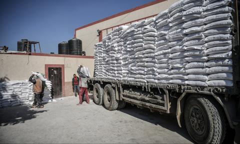 Chorwacja wysyła cywilom ze Strefy Gazy 400 ton mąki