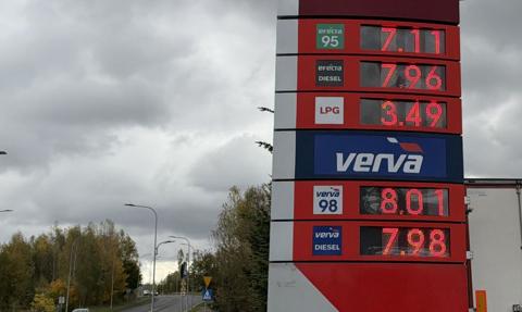 Ceny benzyny w dół, ale oleju napędowego mocno w górę. LPG najdroższy od maja