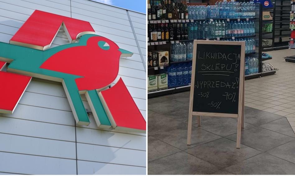 "Nie zajęliśmy towaru". Pracownicy Auchan w Kielcach prostują doniesienia mediów
