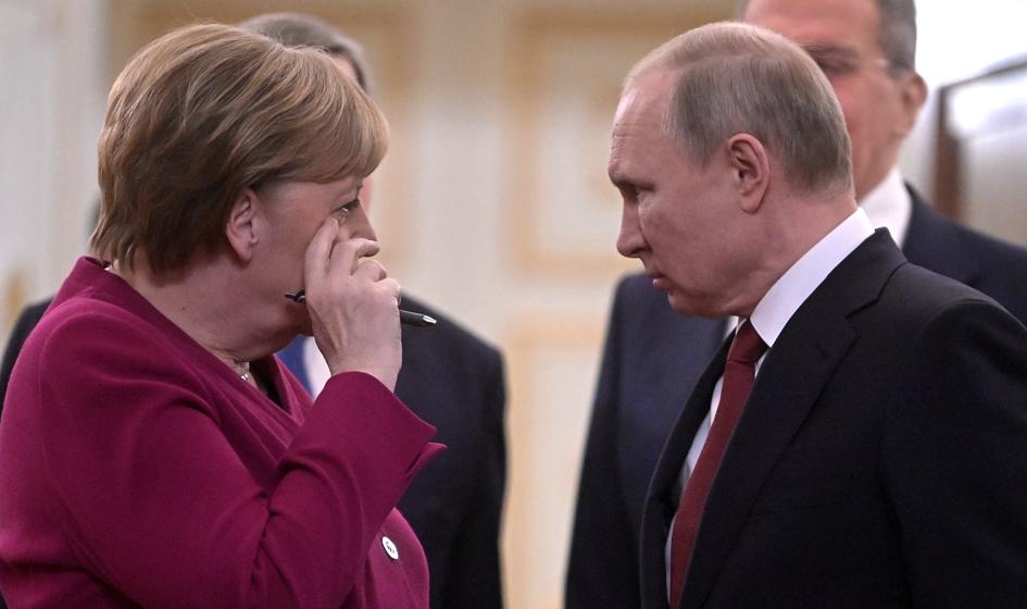 Rosja i Niemcy dążą do rozwiązania konfliktu na wschodzie Ukrainie