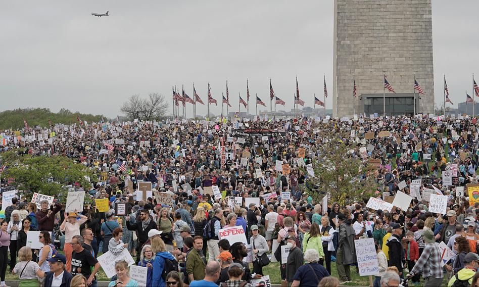 Protesty przeciwko Trumpowi w wielu miejscach USA