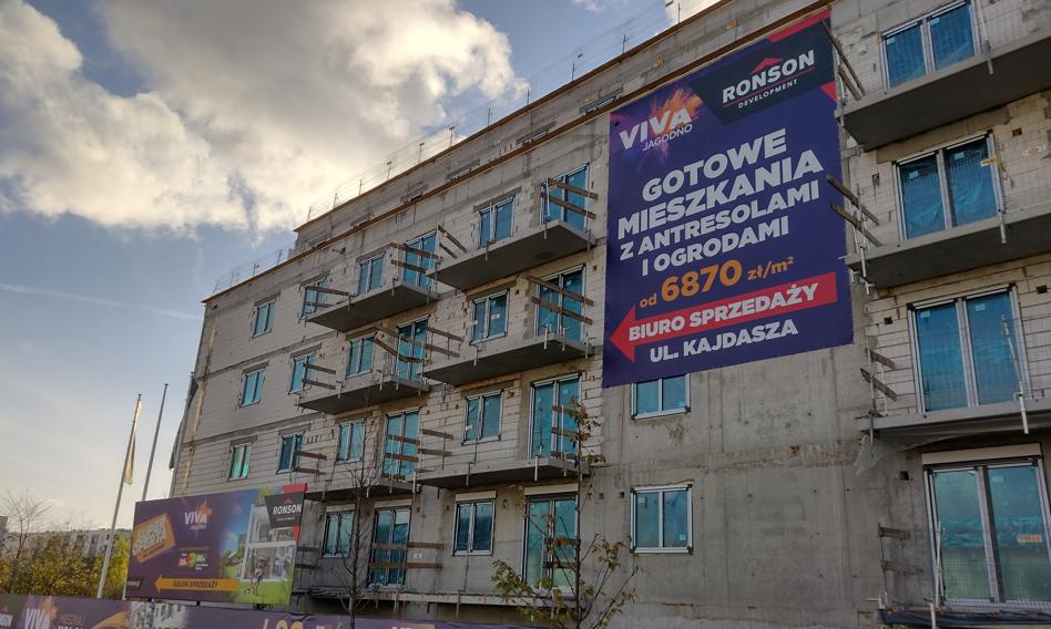 Ronson Development sprzedał w IV kwartale 2023 roku 205 lokali