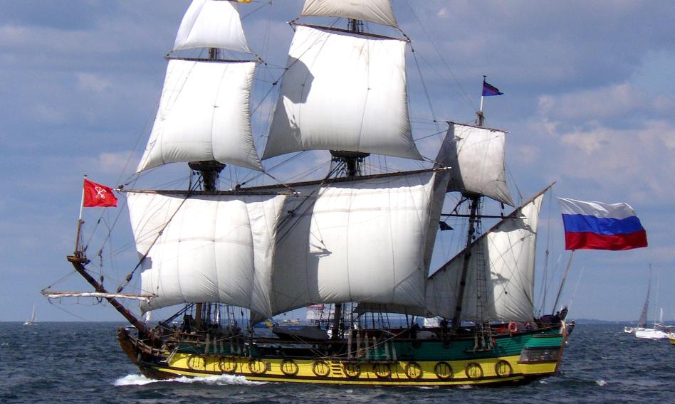 Rosyjski żaglowiec niewpuszczony do francuskiego portu Granville