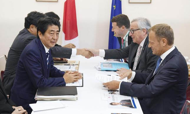 UE i Japonia podpisały umowę o wolnym handlu