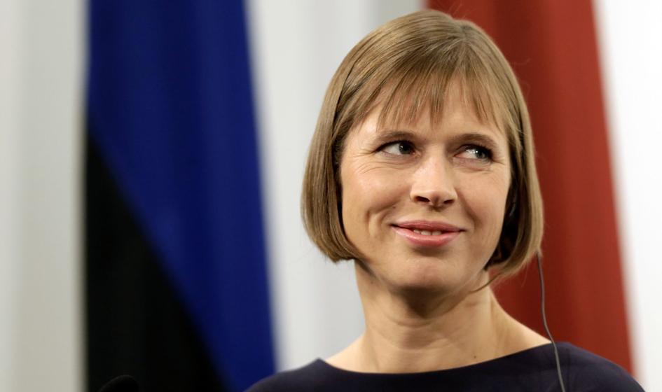 Była prezydent Estonii odeszła z pracy. Spółka sprowadzała gaz z Rosji
