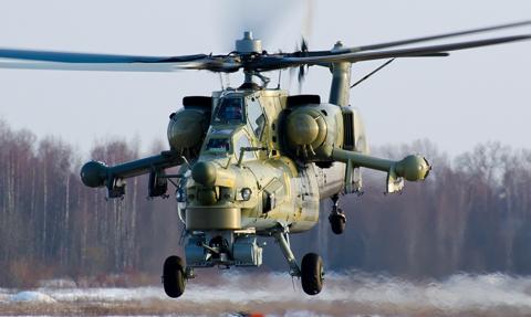 Rosja dostarczyła Iranowi śmigłowce szturmowe Mi-28NE