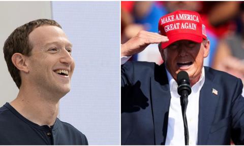 Trump ponownie grozi cłami. Tym razem po spotkaniu z Zuckerbergiem