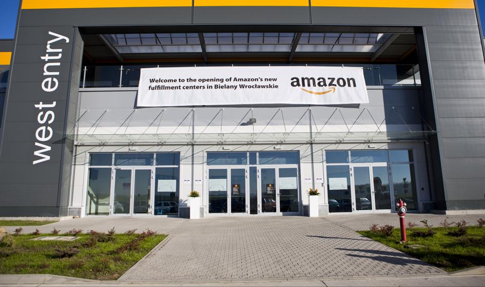 Podwrocławskie hale Amazona oficjalnie otwarte
