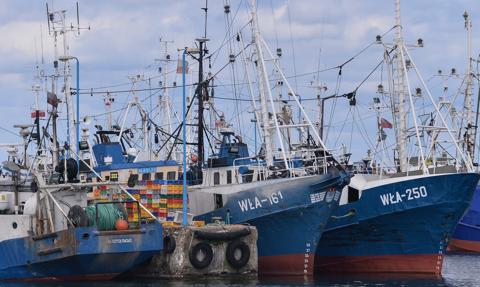 Protest ostrzegawczy rybaków przybrzeżnych w portach i przystaniach nad polskim Bałtykiem