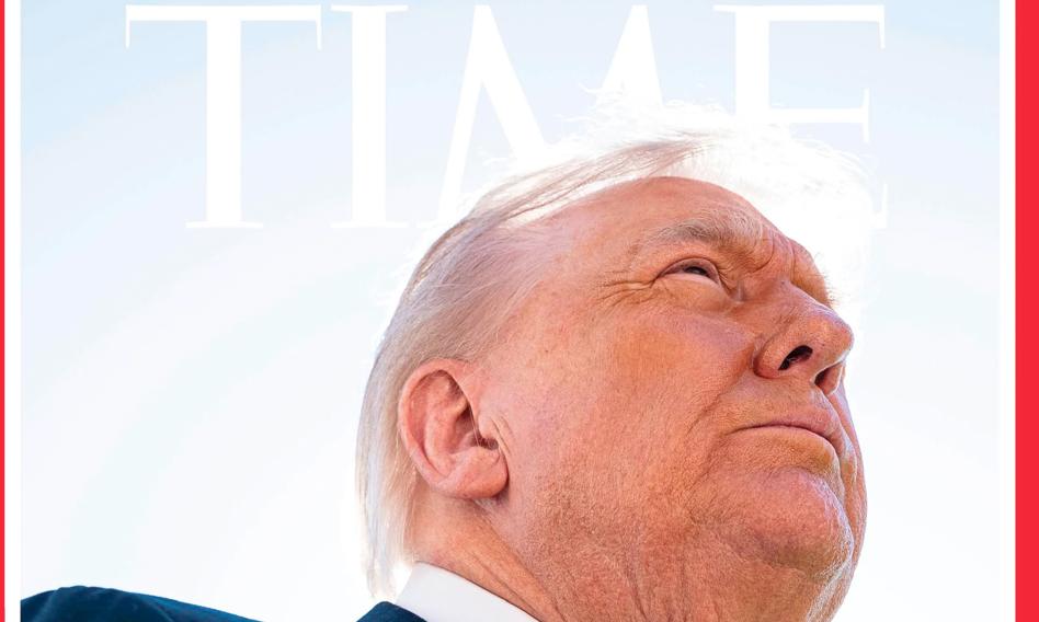 Trump niezadowolony ze zdjęcia w magazynie "Time". "Zniknęły moje włosy"
