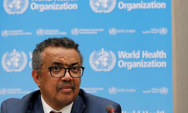 Dyrektor generalny WHO Tedros Adhanom Ghebreyesus