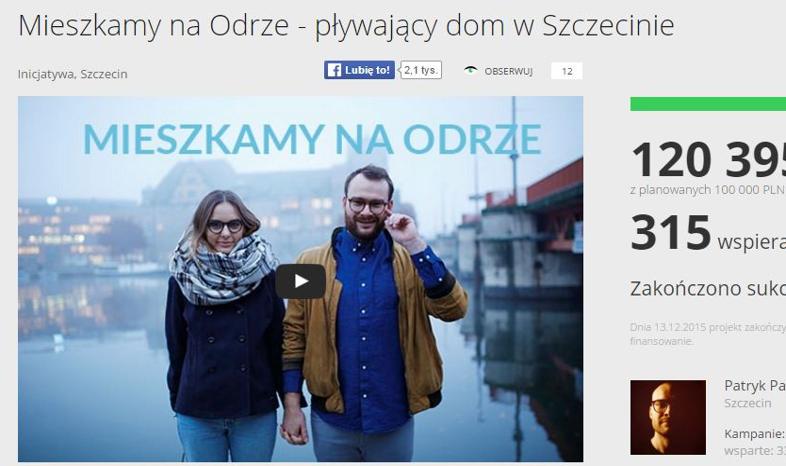 Zebrali w internecie 120 tys. zł na dom