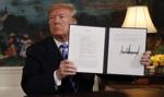 Trump wycofuje USA z układu z Iranem